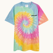 POM MOM EMBROIDERED TEE - SHERBERT